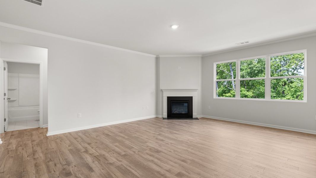 Representative unfurnished interior of a home built from the Halton by D.R. Horton in Falcon Landing, Gainesville (Image 16).