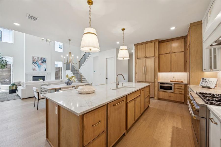 Furnished interior view inside a new home in , Dallas (Image 29). Furnished interior view inside a new home in , Dallas (Image 29).