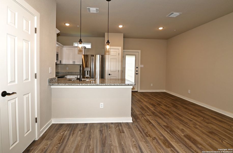 Furnished interior view inside a new home in , San Antonio (Image 9).