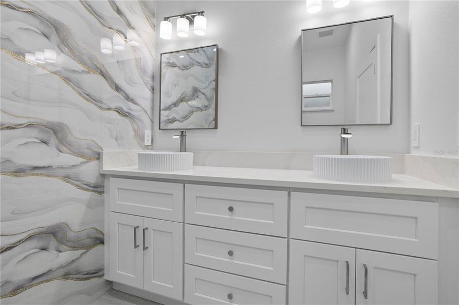 Furnished interior view inside a new home in , Eustis (Image 8).