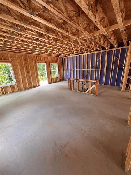 In-progress construction of a new home in Leydenview, Mableton, GA (Image 23).