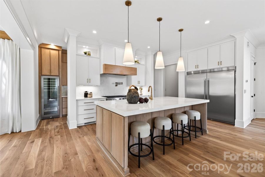 Furnished interior view inside a new home in , Charlotte (Image 8).