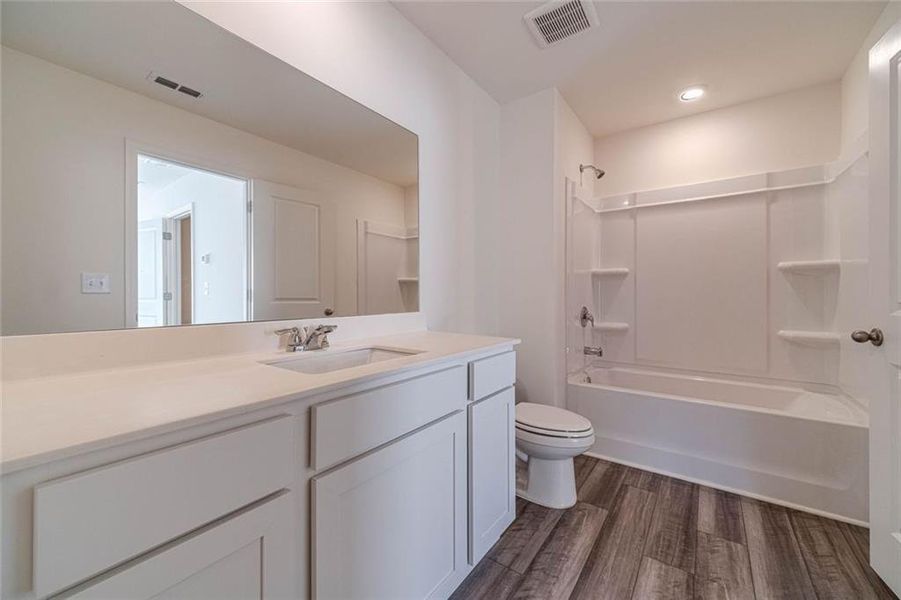 Furnished interior view inside a new home in , Winder (Image 8).
