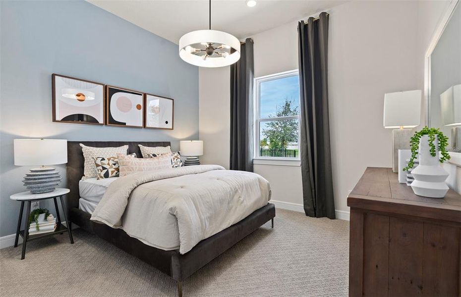 Furnished interior view inside a new home in , Mount Dora (Image 24).