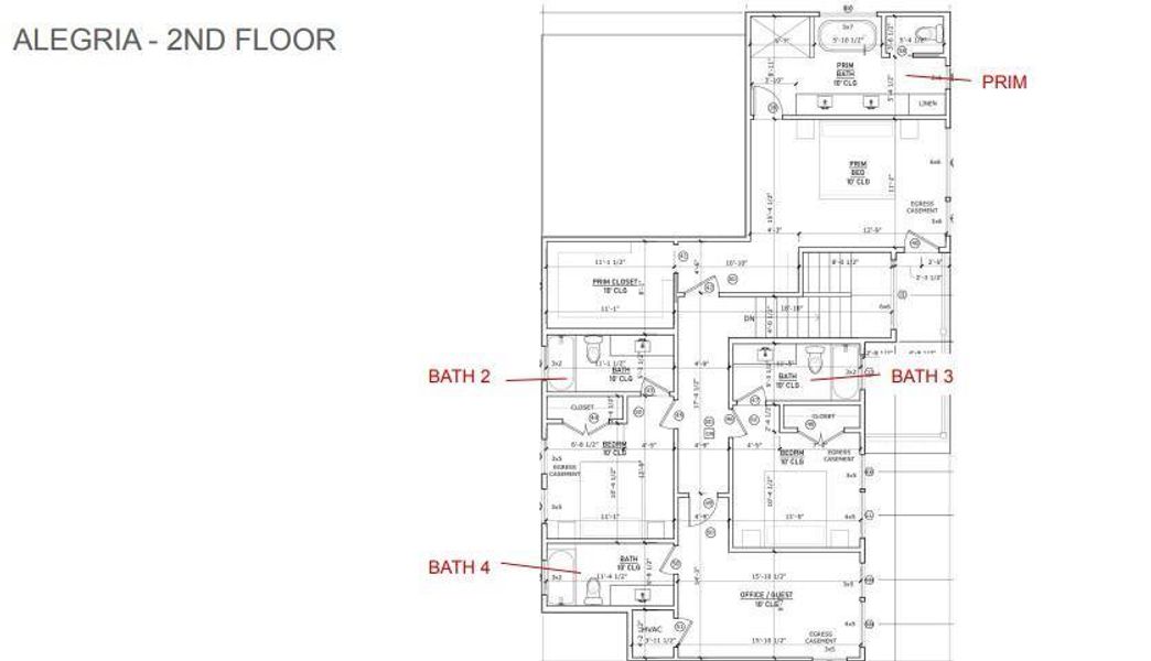 View of home floor plan