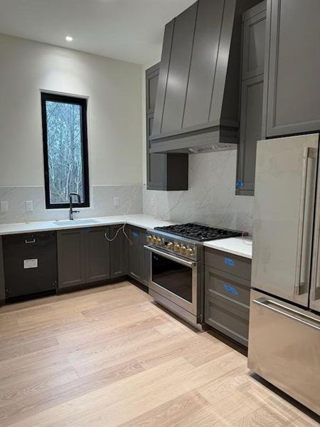 Furnished interior view inside a new home in , Johns Creek (Image 8).