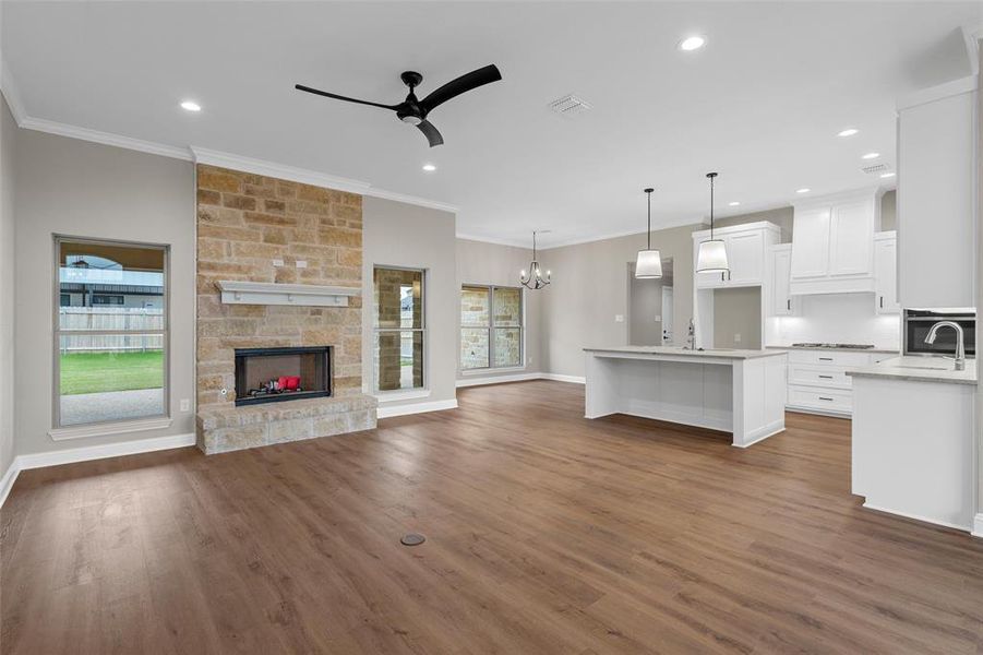 Spacious, unfurnished interior of a new home in , Waco (Image 16).