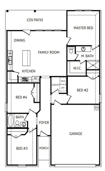 2D floor plan layout of this home in , Port Lavaca, TX (Image 2). 2D floor plan layout of this home in , Port Lavaca, TX (Image 2).