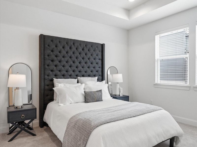Furnished interior view inside a new home in Hardy Skyline, Houston (Image 31). Furnished interior view inside a new home in Hardy Skyline, Houston (Image 31).