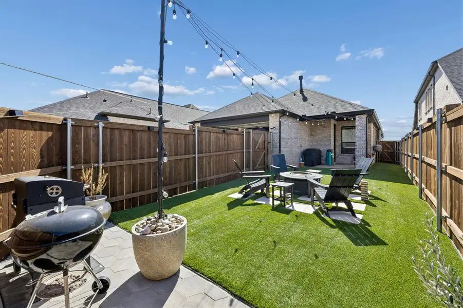 Exterior details and patio area of a home in , Celina (Image 3).
