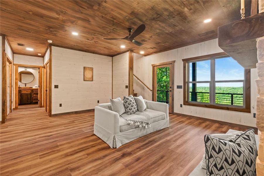 Furnished interior view inside a new home in , Talking Rock (Image 16).