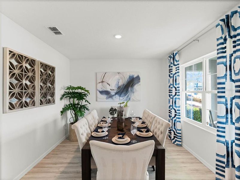 Furnished interior view inside a new home in Cascades, Davenport (Image 3).