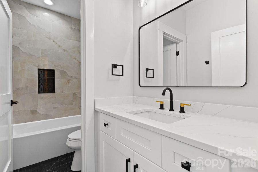 Furnished interior view inside a new home in , Asheville (Image 19).