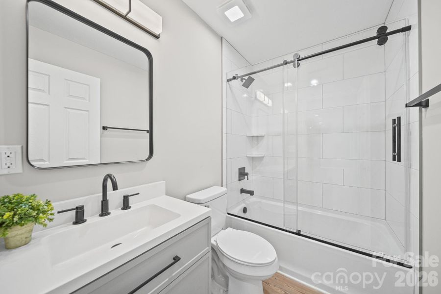 Furnished interior view inside a new home in , Albemarle (Image 14).