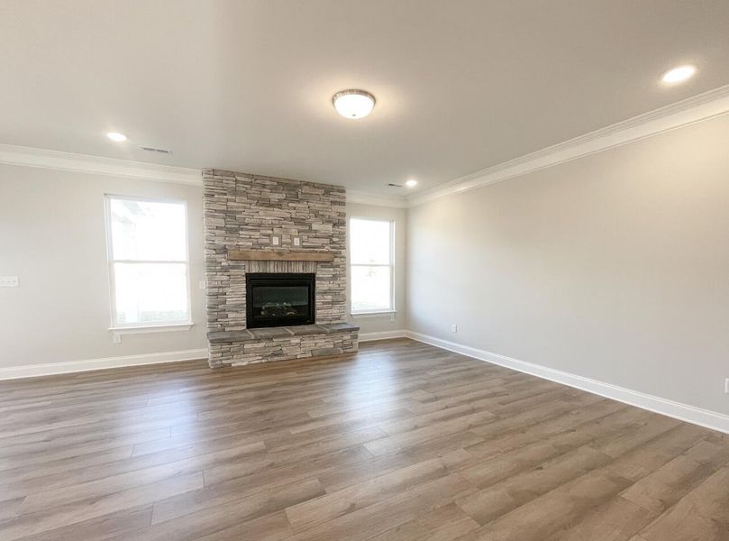 Spacious, unfurnished interior of a new home in Founders Club, Moore (Image 13).