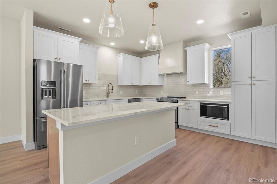 Furnished interior view inside a new home in , Colorado Springs (Image 14).