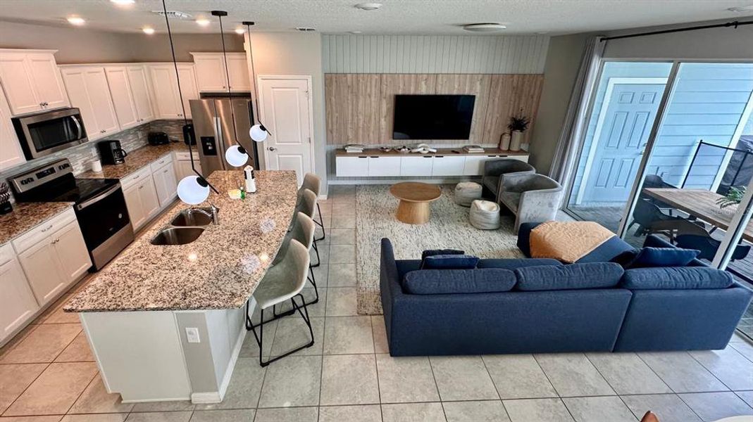 Furnished interior view inside a new home in , Davenport (Image 4).