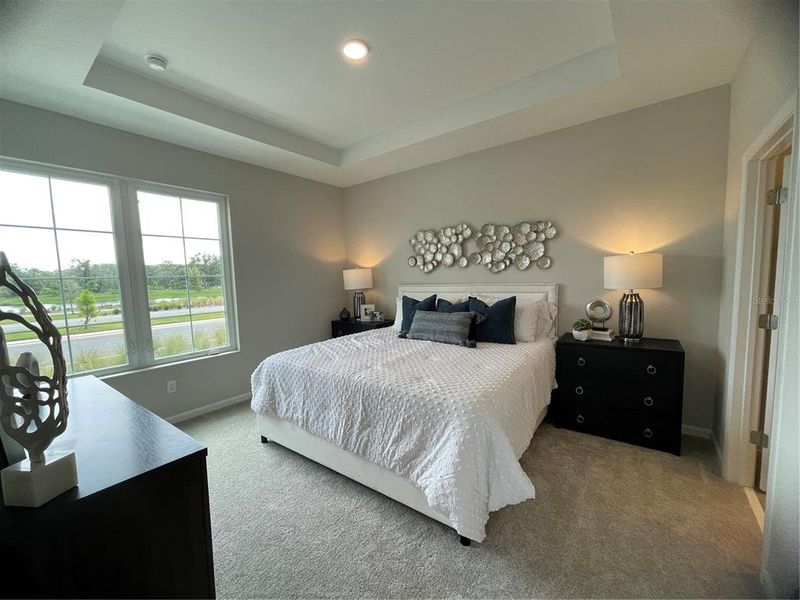 Furnished interior view inside a new home in Center Lake on the Park, St. Cloud (Image 5).