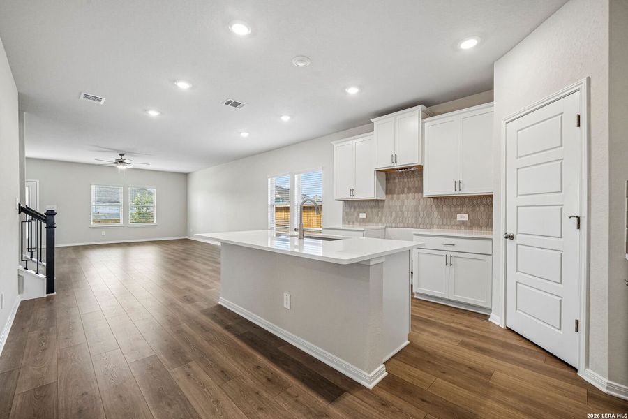 Furnished interior view inside a new home in Arcadia Ridge - Premier Series, San Antonio (Image 17).