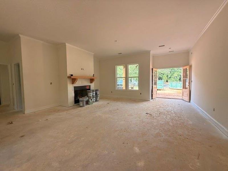 In-progress construction of a new home in , Dallas, GA (Image 18). In-progress construction of a new home in , Dallas, GA (Image 18).