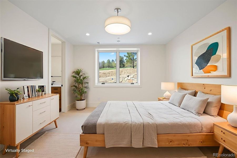 Furnished interior view inside a new home in , Castle Rock (Image 26).