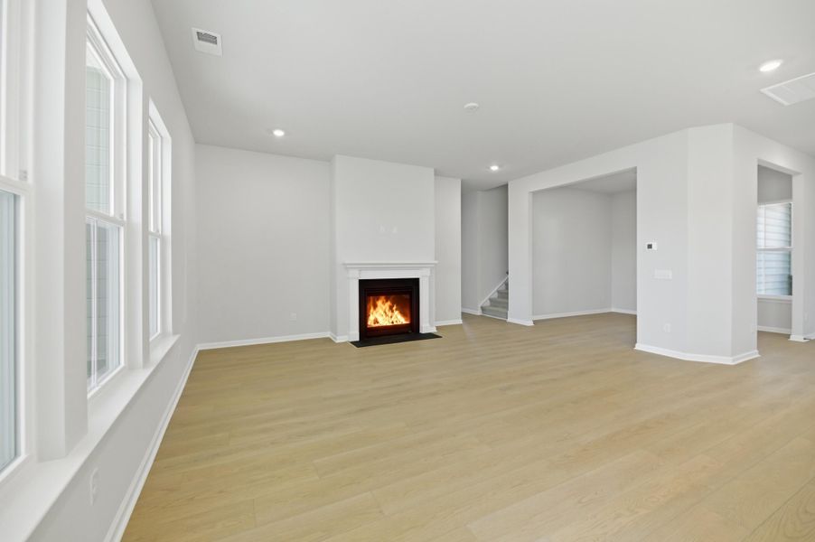 Spacious, unfurnished interior of a new home in Horizons at Summers Corner | 55+, Summerville (Image 22).