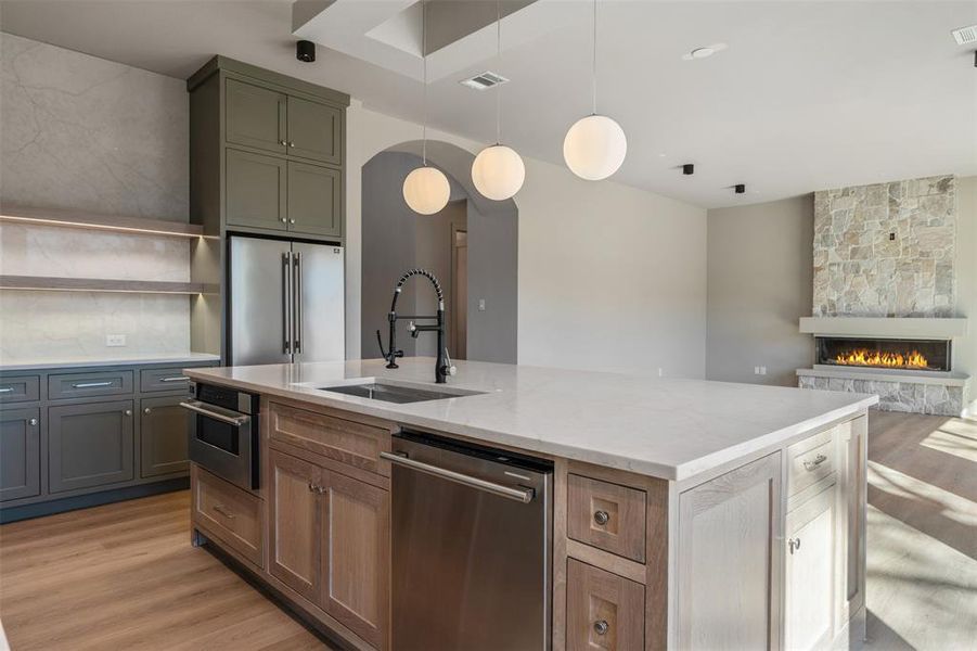 Furnished interior view inside a new home in , Mabank (Image 9).