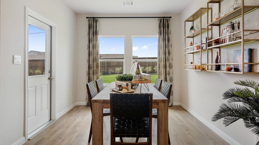 Furnished interior view inside a new home in Thunder Rock, Marble Falls (Image 16).