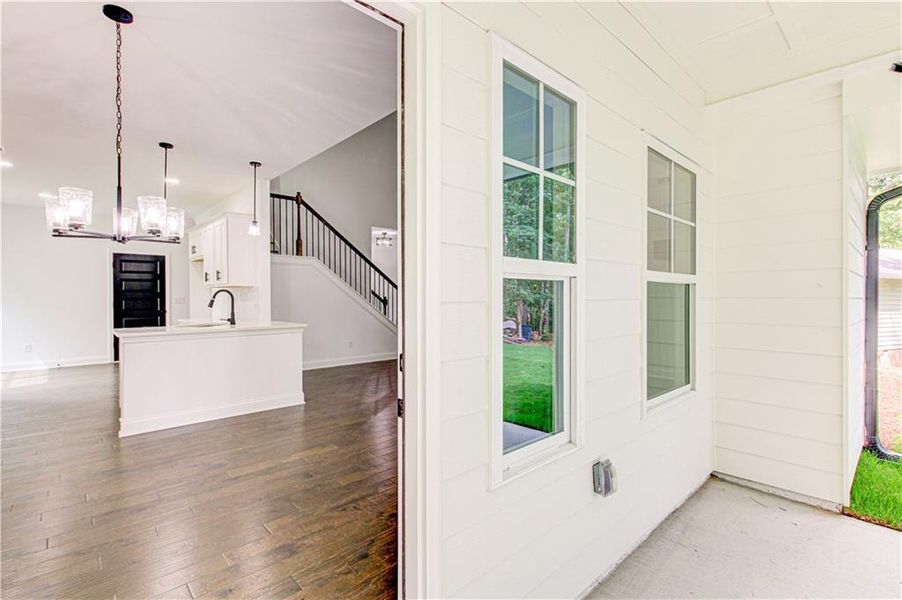 Exterior details and patio area of a home in , Villa Rica (Image 33).