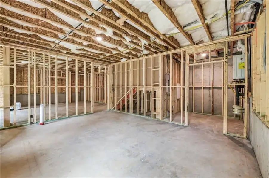 In-progress construction of a new home in Waterhaven, Cumming, GA (Image 40).