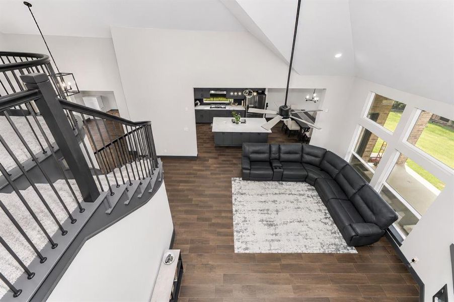 Furnished interior view inside a new home in , Little Elm (Image 33).