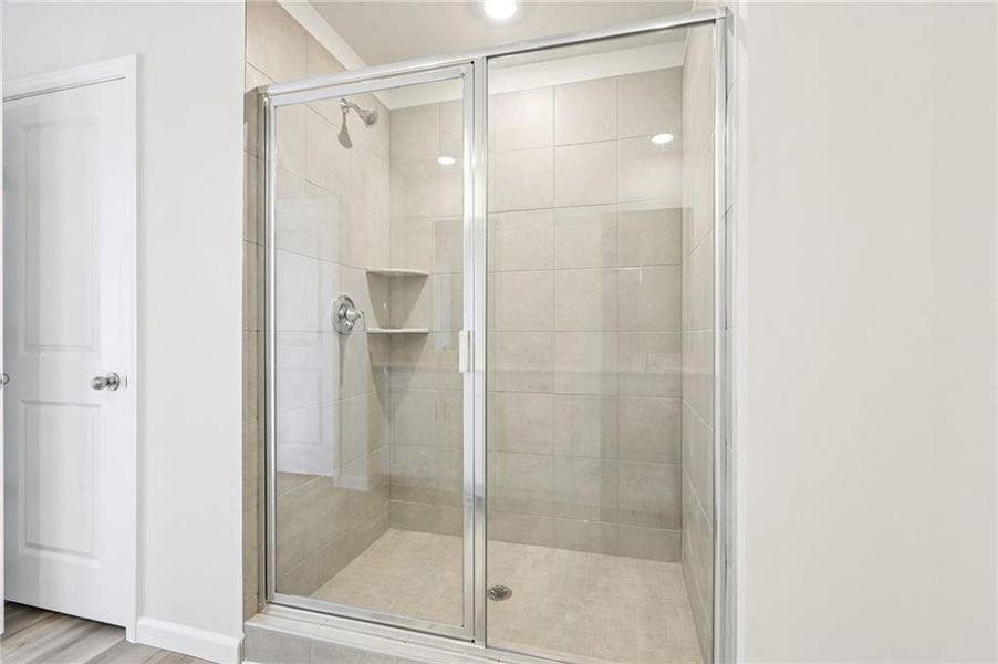 Close-up of interior finishes inside a home in Preserve at Mountain Creek, Pendergrass (Image 17).
