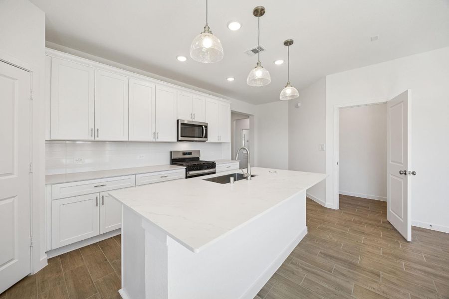 Furnished interior view inside a new home in Montgomery Bend, Montgomery (Image 12).