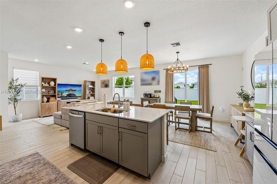 Furnished interior view inside a new home in Messina Place, Homestead (Image 7).