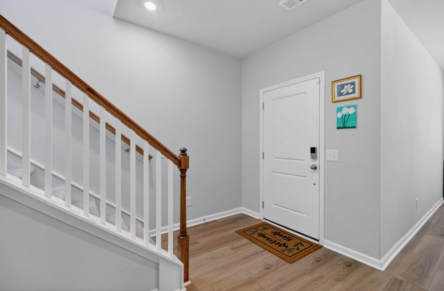 Spacious, unfurnished interior of a new home in Limehouse Village: Arbor Series, Summerville (Image 23). Spacious, unfurnished interior of a new home in Limehouse Village: Arbor Series, Summerville (Image 23).
