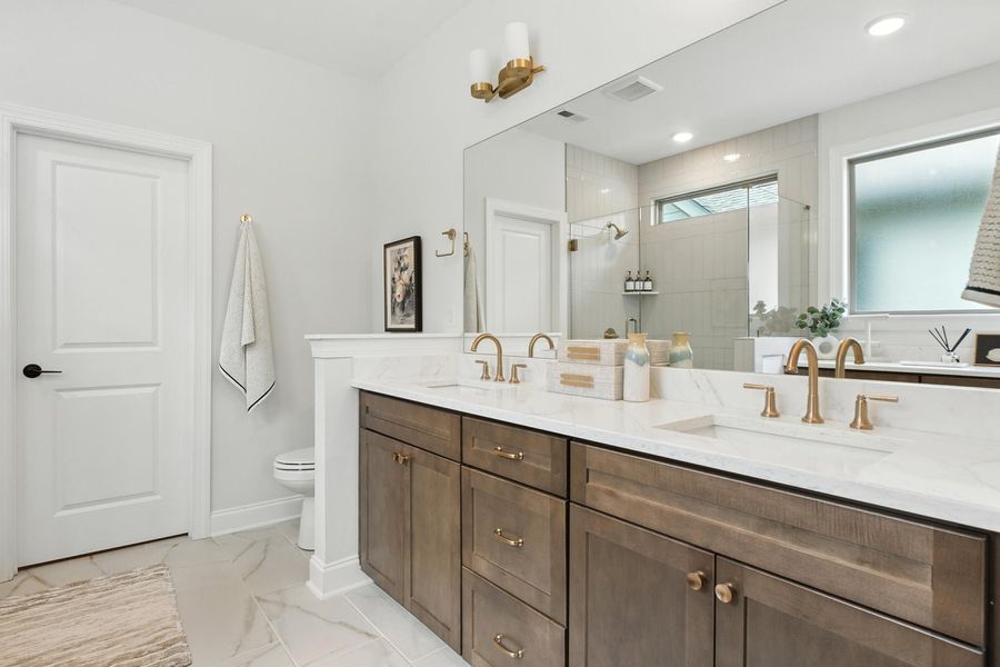 Furnished interior view inside a new home in Timberlee, Ooltewah (Image 12).