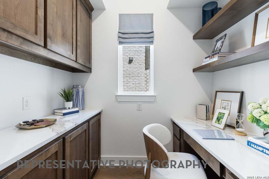 Furnished interior view inside a new home in The Ranches at Creekside, Boerne (Image 25). Furnished interior view inside a new home in The Ranches at Creekside, Boerne (Image 25).
