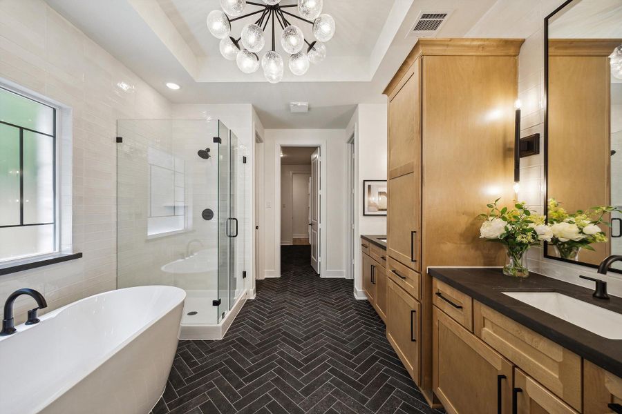 Furnished interior view inside a new home in COLTON™ - 45', Todd Mission (Image 26).