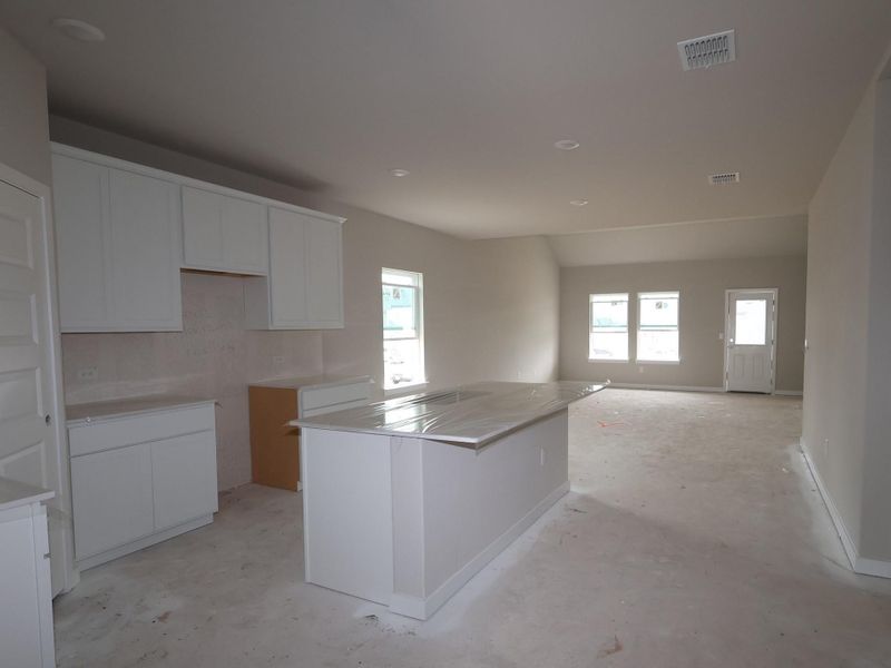 In-progress construction of a new home in Cascades at Onion Creek, Austin, TX (Image 7).