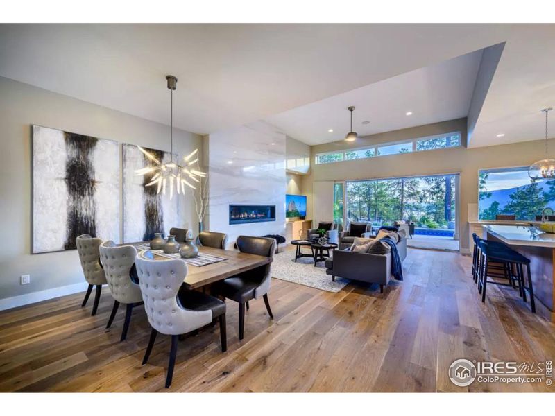 Dining Room and Great Room (Concept only, plan and picture from House Designers, home not built) Dining Room and Great Room (Concept only, plan and picture from House Designers, home not built)