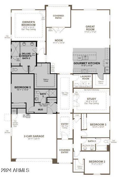 ARROYO SECO LOT 110 FLOORPLAN