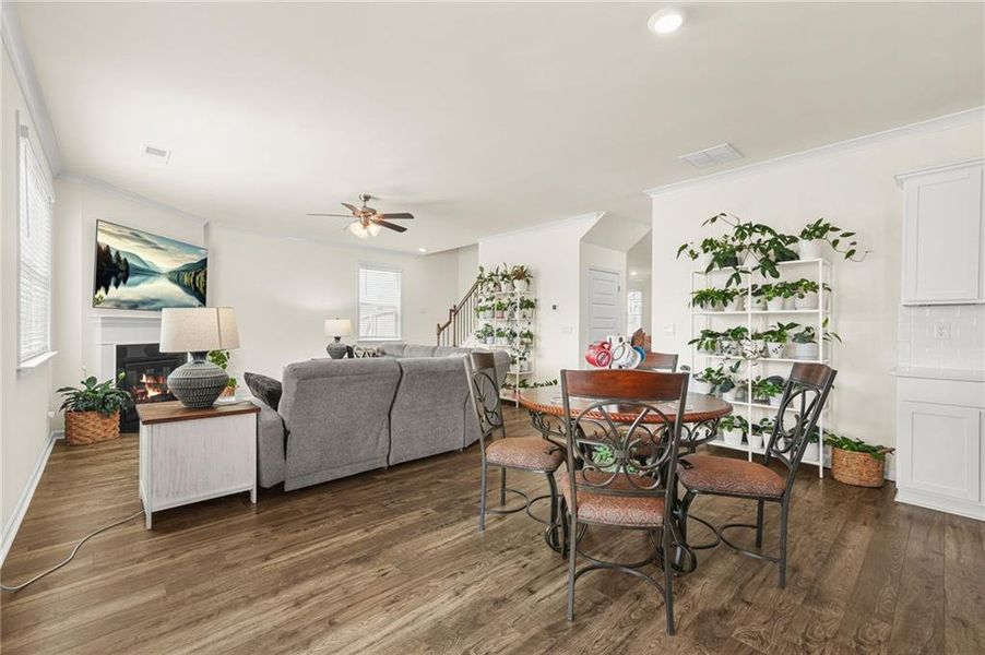 Furnished interior view inside a new home in Independence, Loganville (Image 19).
