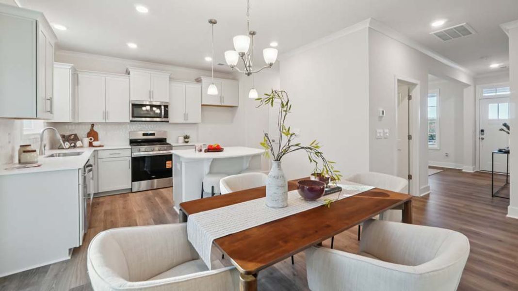Furnished interior view inside a new home in Oak Grove Hill, Huntersville (Image 11).