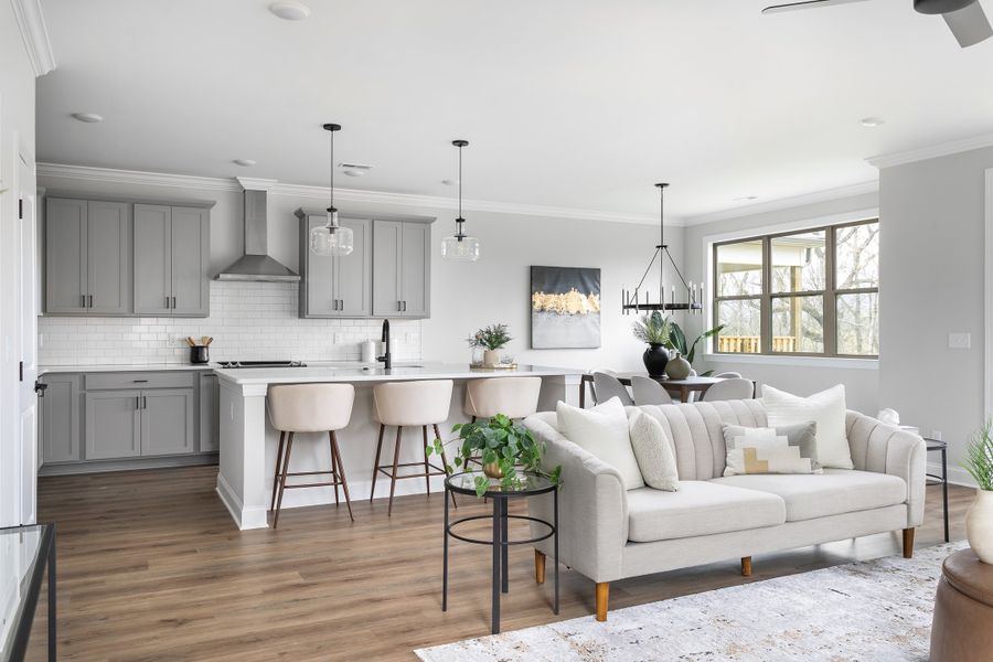 Representative furnished interior of a home built from the The Yosemite by Greentech Homes LLC in The Thicket at Sedman Hills, Hixson (Image 17).