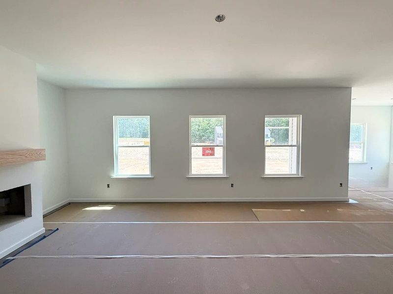 In-progress construction of a new home in The Point, Rolesville, NC (Image 19).