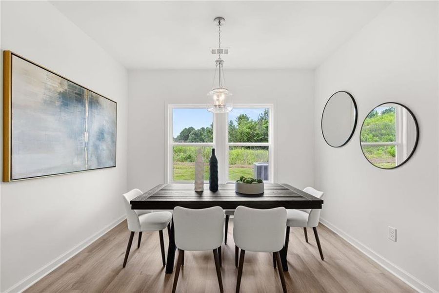 Furnished interior view inside a new home in , Loganville (Image 11).
