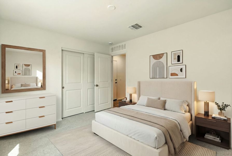 Furnished interior view inside a new home in Cross Creek Ranch, Coolidge (Image 14).