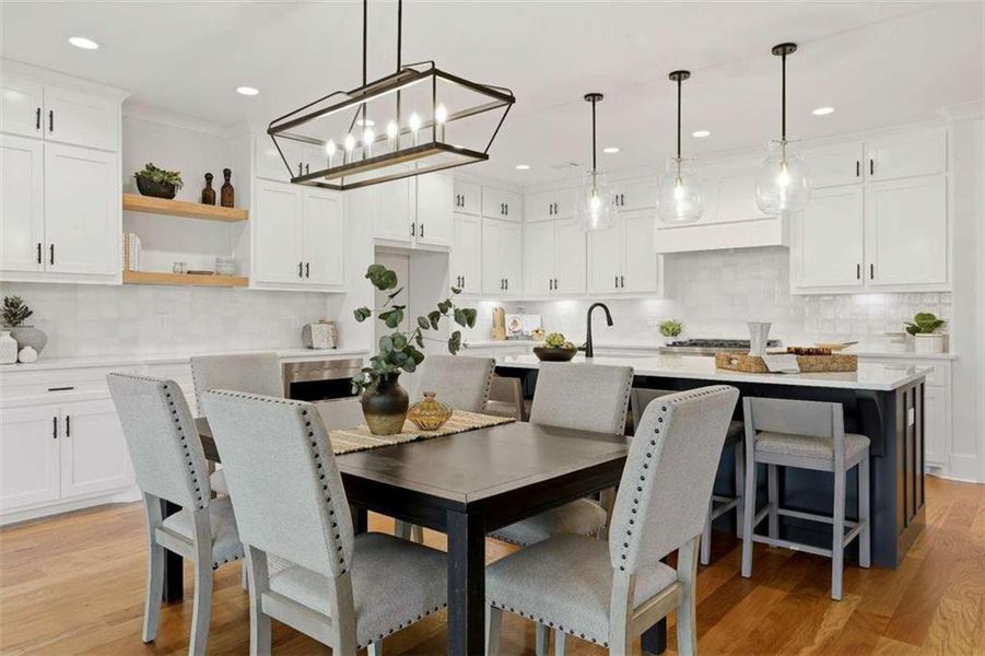 Furnished interior view inside a new home in , Newnan (Image 15).
