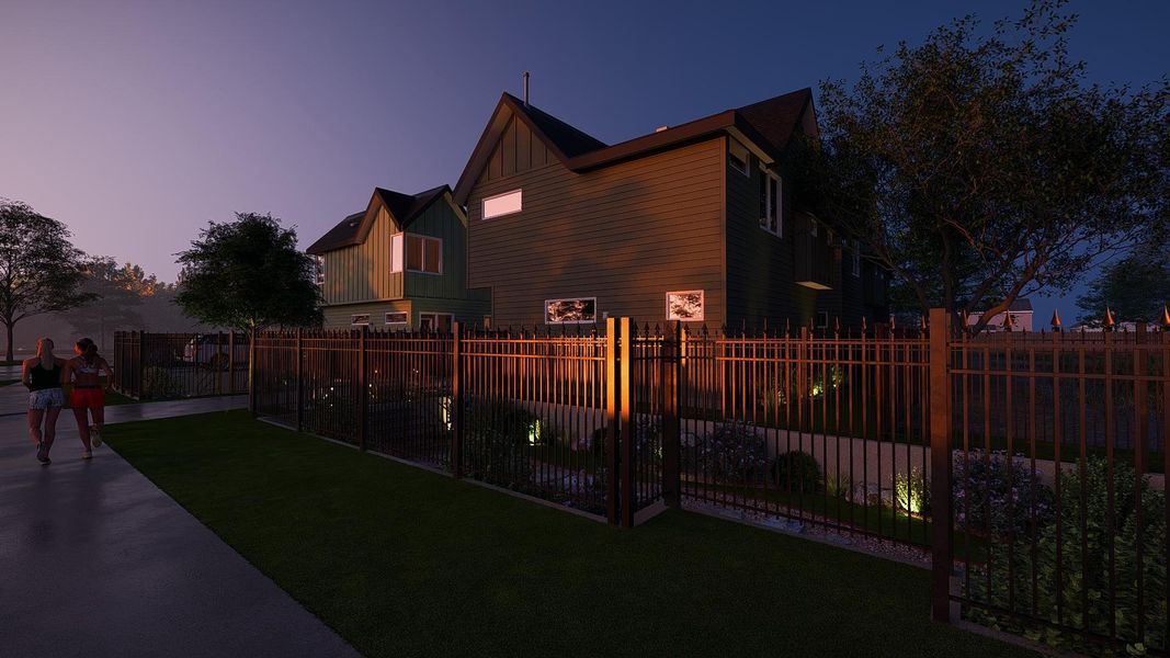 View of side of home with board and batten siding View of side of home with board and batten siding