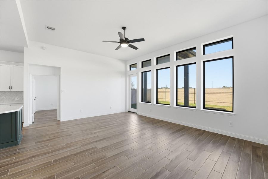 Spacious, unfurnished interior of a new home in , Cypress (Image 14).